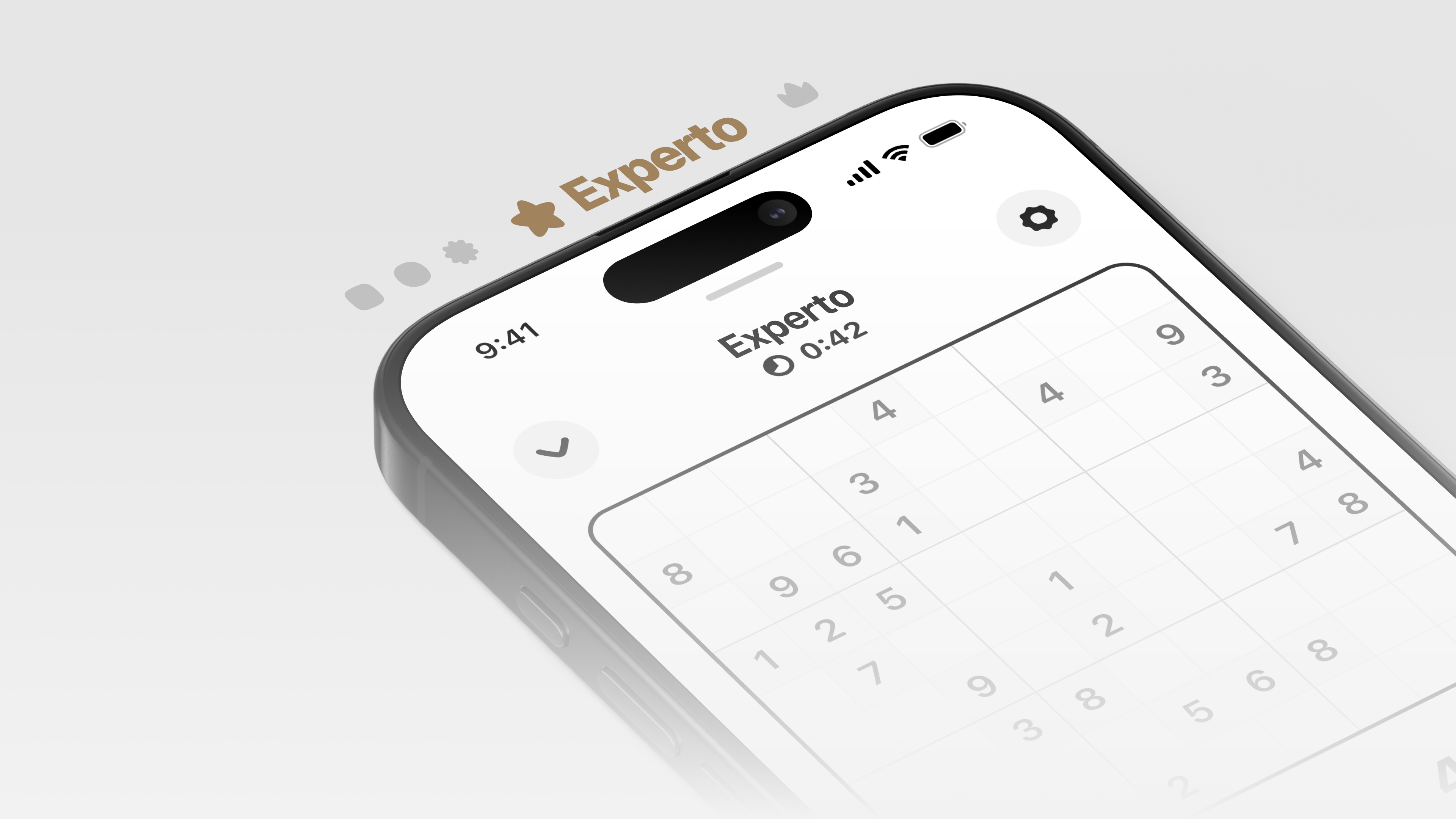 Ejemplo de rompecabezas Sudoku experto