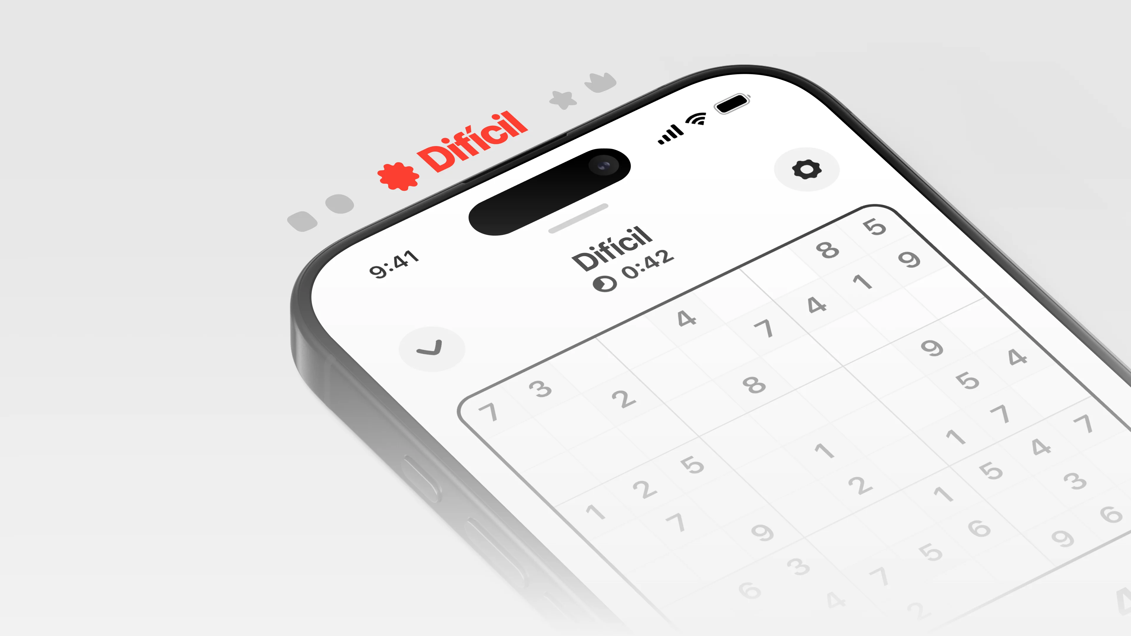 Exemplo de quebra-cabeça Sudoku difícil