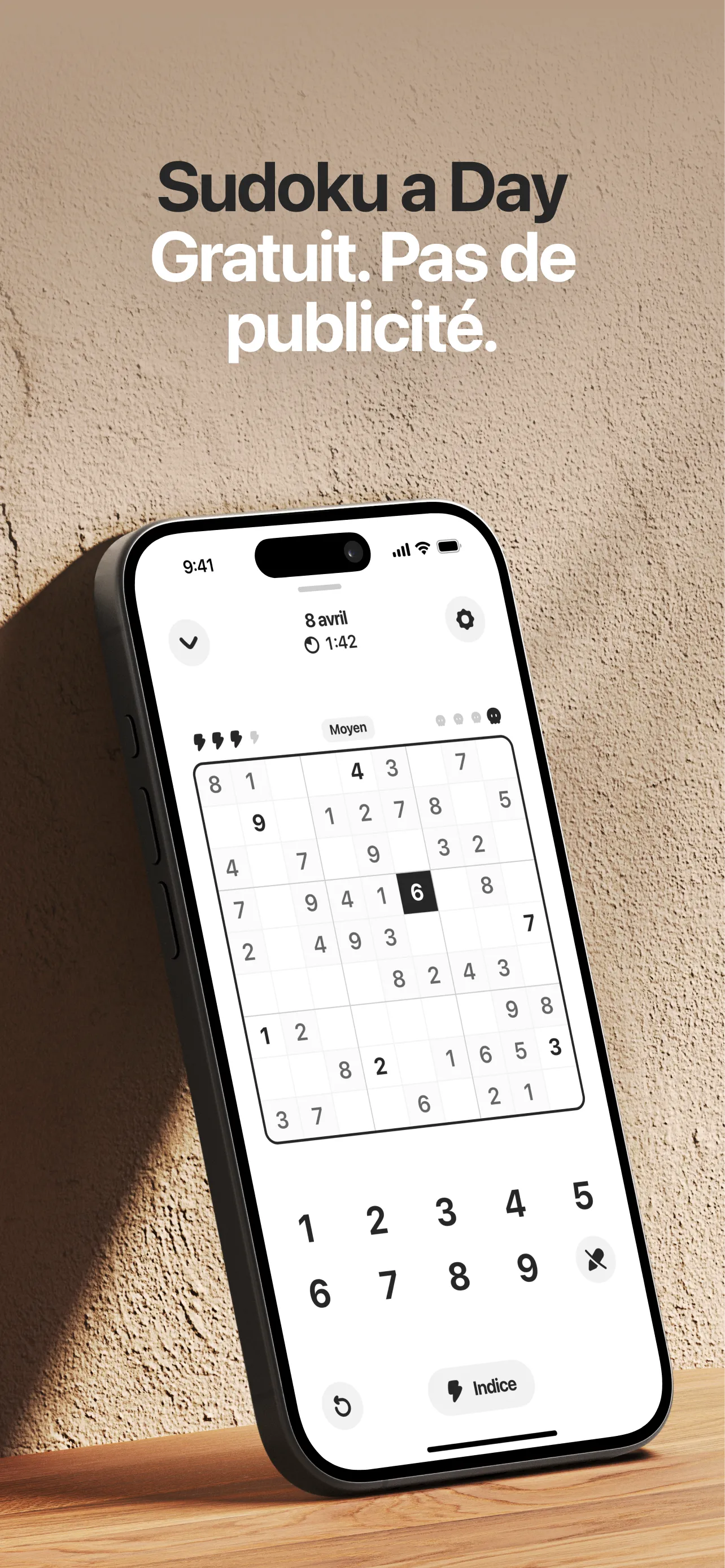 Capture d'écran de l'application 1