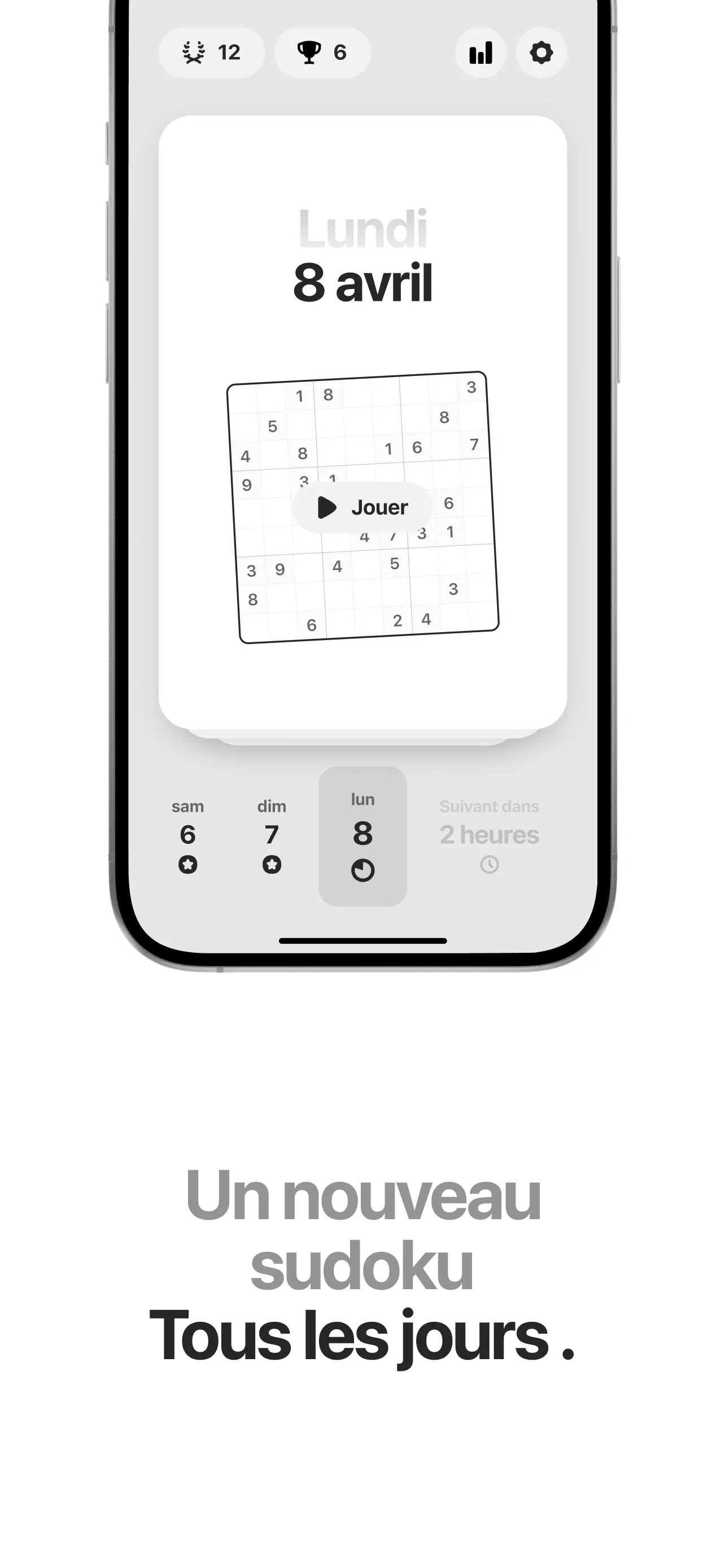 Capture d'écran de l'application 2